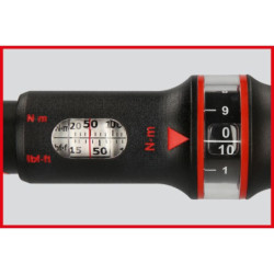 Clé dynamométrique 1/2 Ergotorque KS Tools capacité de 20 à 100 Nm