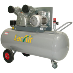 Compresseur à courroie Lacme TwinAir 36/200 T triphasé 36m3/h 200L 11 bar