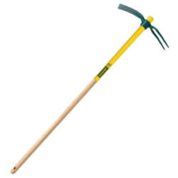Serfouette forgée Leborgne panne et fourche 25 cm manche bois