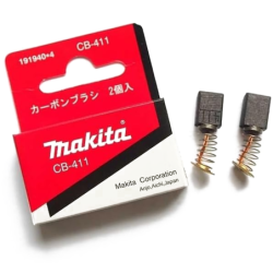 Jeu de charbon CB-411 pour meuleuse Makita 9522NB 9911 boulonneuse TW0200