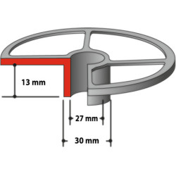 Guide à copier pour défonceuse MAKITA RP0910 et RP1110C 27 x 30 x 13