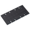 Plateau caoutchouc auto-agrippant pour ponceuse vibrante Makita BO3700