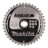 Lame Makita carbure Makblade bois diamètre 260 mm alésage 30 mm 40 dents