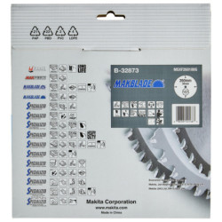 Lame Makita carbure Makblade bois diamètre 260 mm alésage 30 mm 100 dents