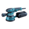 Ponceuse excentrique 300 W Makita BO5041J diamètre 125 mm en coffret Makpac