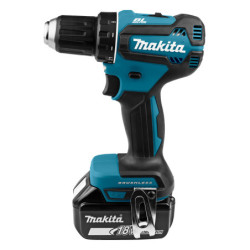 Perceuse visseuse LXT Makita DDF485RTJ 18 V Li-Ion - 2 batteries 5 Ah + chargeur + coffret MakPac