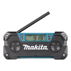 Radio de chantier avec écran LCD 12V CXT Li-Ion Makita sans batterie ni chargeur