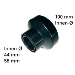 Adaptateur d'aspiration tubulures Metabo pour aspirateur eau et poussière