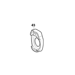 Flasque intermédiaire pour perforateur UHE 28 Multi de référence 00361000