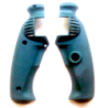 Poignée pistolet avec couvercle antidérapant pour marteau perforateur Metabo UHE 22 Multi KHE 26