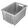 Bac de manutention transparent 47x346x255 mm translucide 30Litres