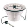 Bonde pour évier grès 1''1/2 diamètre 60 mm