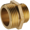 Raccord mamelon double mâle réduit M1/2 M3/8 - Laiton - À visser - Noyon et Thiebault