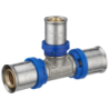Raccord multicouche à sertir té réduit laiton Noyon & Thiebault Ø20-16-20 mm