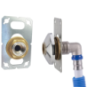 Platine de fixation murale simple pour multicouche à sertir diamètre 16 - 3/4M ou 1/2F