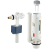 Ensemble Chasse d'Eau Robinet Flotteur + Mécanisme WC à Bouton Poussoir 3/6 Litres
