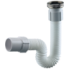Flexible de vidange pour évier modulable et extensible Moduloflex - Ø40 - F 1’’1/2 écrou mobile