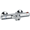 Mitigeur bain douche thermostatique chromé
