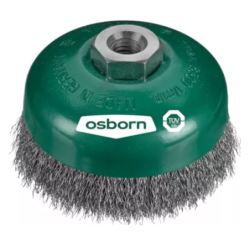 Brosse coupelle abrasive Osborn écrou M14 x 2.0 fils ondulés