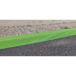Ruban adhésif polyéthylène 2500 Barnier - tous temps - coloris vert - 200 mm x 33 m