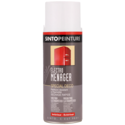 Bombe de peinture spécial électroménager Blanc brillant 400ml