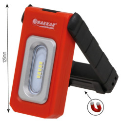 Lampe de poche rechargeable 5 LED SMD 3.7V 170 lumens h.125xl.65x22mm