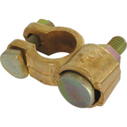 Collier de batterie à double serrage PL+ PL- renforcé lot de 2