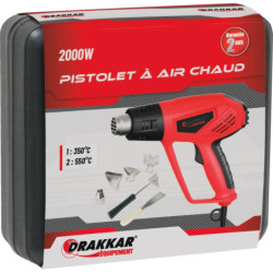 Décapeur thermique 230V 2000W 2 vitesses