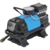 Mini compresseur Equinoxe 12V + 3 adaptateurs + LED + prise allume cigare