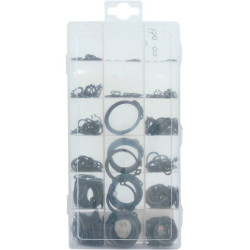 Assortiment de 300 circlips extérieurs Klipper diamètre 3 à 32 mm