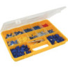 Coffret électricité auto Sodelec avec testeur 6/12/24 V - 301 pièces