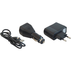 Malette duo Flash 2 balises à led rechargeables 9 positions 360°