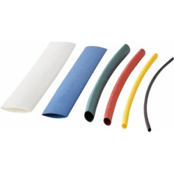 Gaine thermorétractable 90mm Sodelec assortiment de 180 pièces
