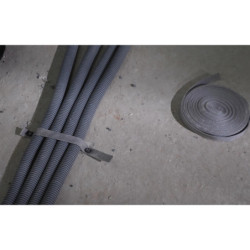 Bande textile Spit pour fixation de gaines au sol 15 x 1.1 mm longueur 10 mètres