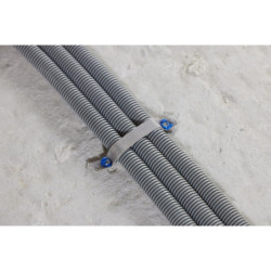 Bande textile Spit pour fixation de gaines au sol 15 x 1.1 mm longueur 10 mètres