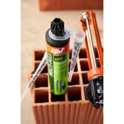Cartouche de résine polyvalente Spit multi-max 410 ml + 2 buses