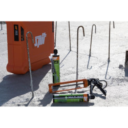 Cartouche de résine polyvalente Spit multi-max 410 ml + 2 buses