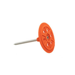 Cheville Isowood Spit pour fixation isolant extérieur de 100 mm - Diamètre 60 mm - Boîte de 200