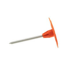 Cheville Isowood Spit pour fixation isolant extérieur de 100 mm - Diamètre 60 mm - Boîte de 200
