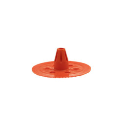 Cheville Isowood Spit pour fixation isolant extérieur de 100 mm - Diamètre 60 mm - Boîte de 200