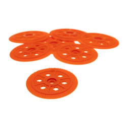 Cheville Isowood Spit pour fixation isolant extérieur de 100 mm - Diamètre 60 mm - Boîte de 200