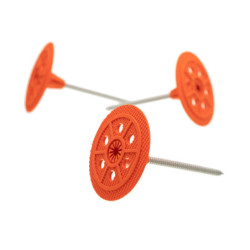Cheville Isowood Spit pour fixation isolant extérieur de 100 mm - Diamètre 60 mm - Boîte de 200