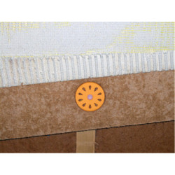 Cheville Isowood Spit pour fixation isolant extérieur de 100 mm - Diamètre 60 mm - Boîte de 200