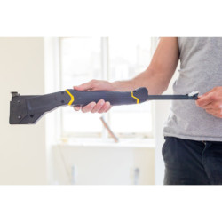 Marteau agrafeur haute capacité Fatmax - Stanley - Fourni avec 1000 agrafes type G de 10 mm