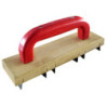 Chemin de fer 6 lames dantées longueur 250 mm