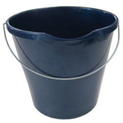 Seau spécial ménage gradué avec bec verseur - Capacité 12 litres - Polypropylène