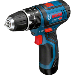 Perceuse Visseuse à Percussion Bosch GSB 12V-15 2 Batteries 12V 2,0Ah Chargeur et Sacoche