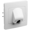 Sortie de câble DIAM2 monobloc couleur blanc