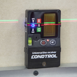 Cellule de réception lasers lignes rouges et vertes URL IP54 CONDTROL