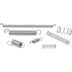 Coffret d'assortiment de 200 ressorts Klipper pour extension et compression